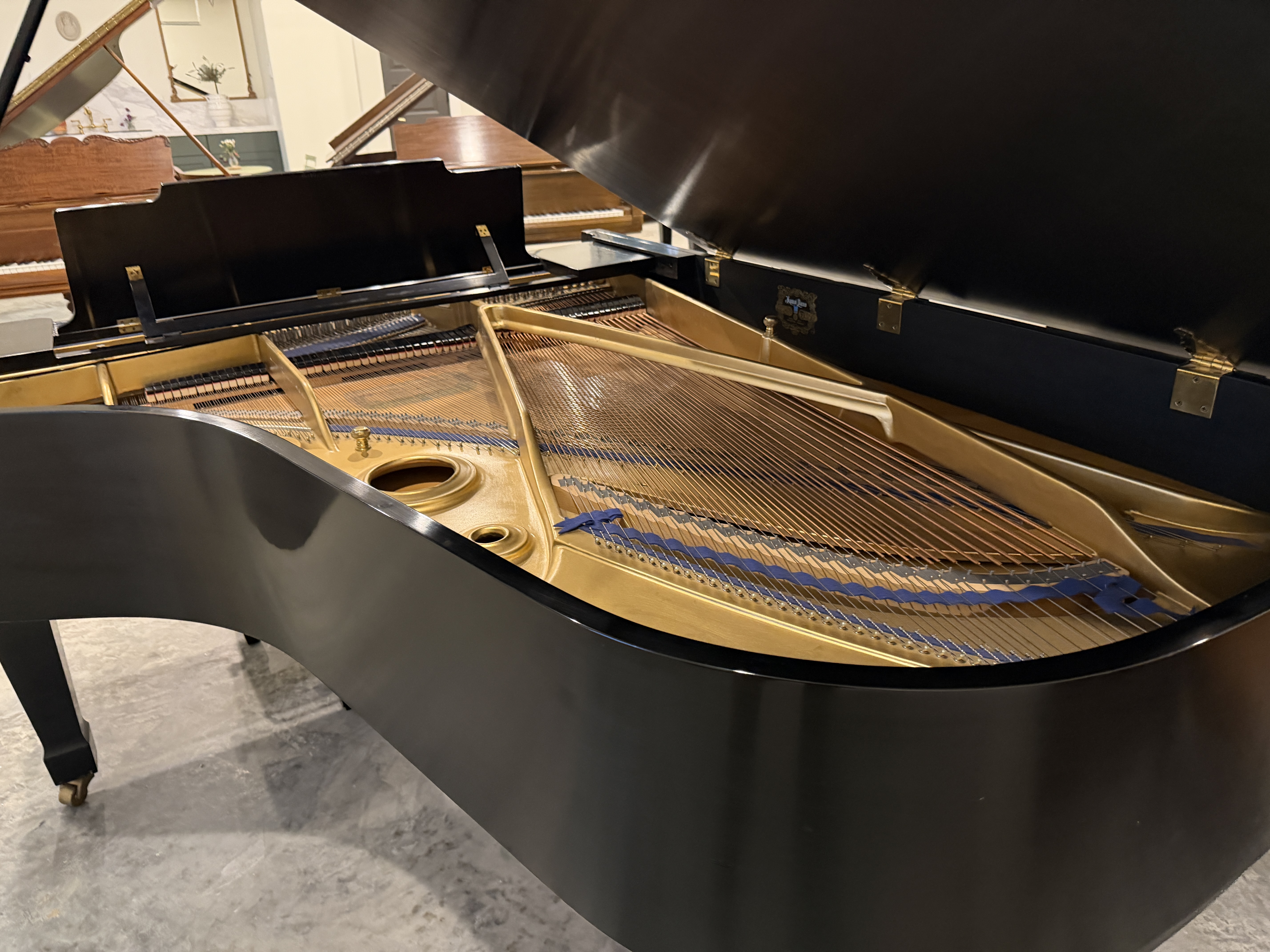 Kawai KG5 Grand Piano in Ebony – Gallery image – Roberts Pianos Houston