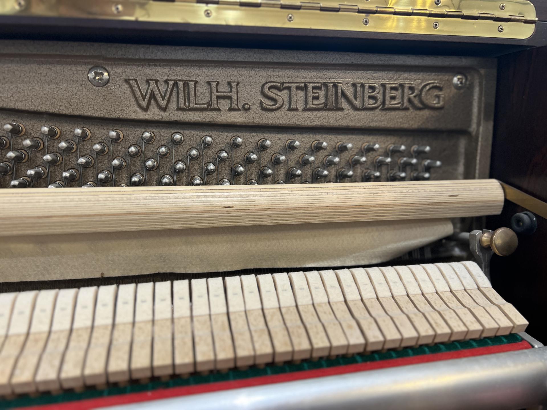 Wilhelm Steinberg Upright Piano in Mahogany – Gallery image – Roberts Pianos Houston