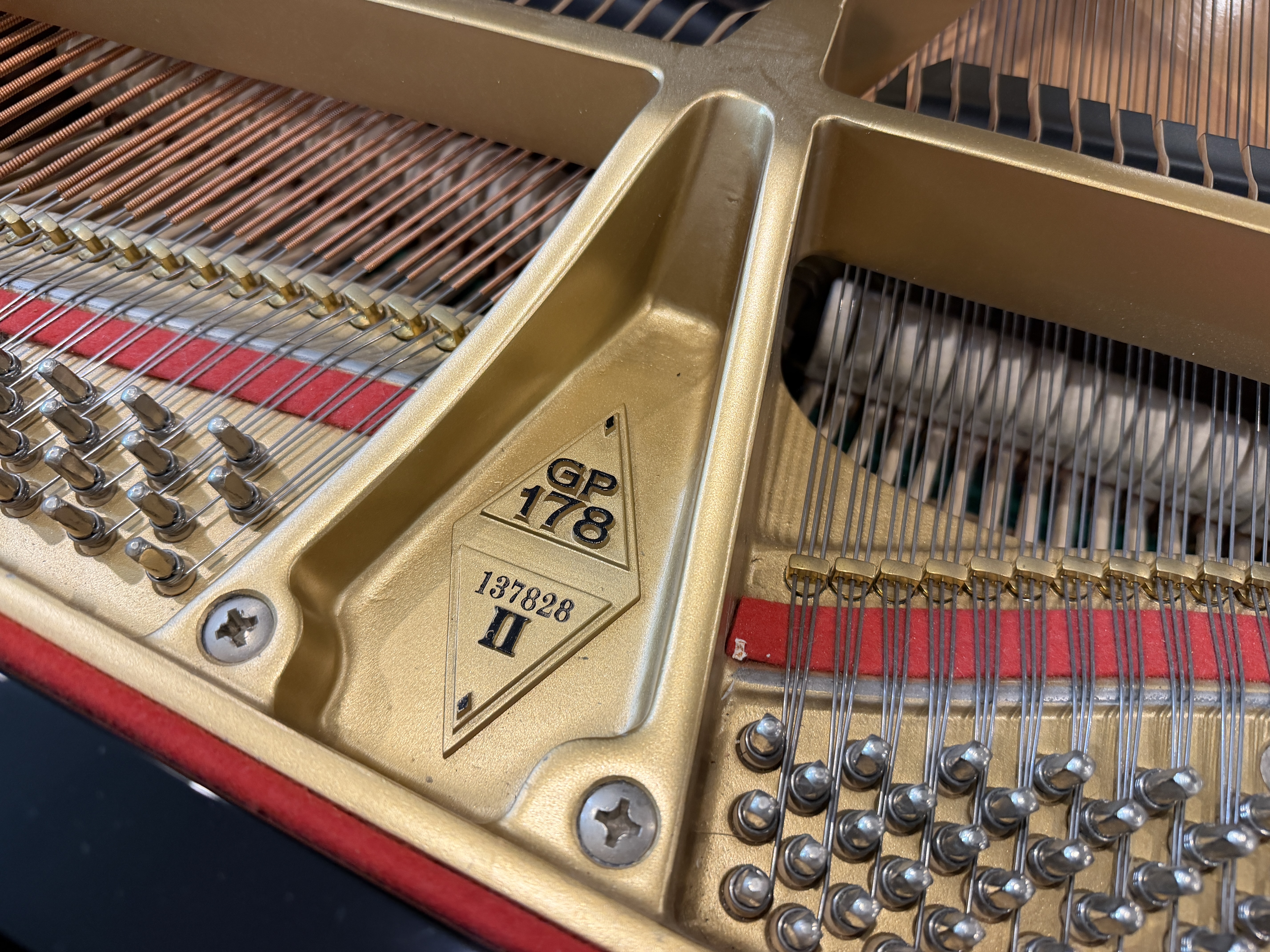 Series 2 of the 1768 model slightly improved scale design and action geometry