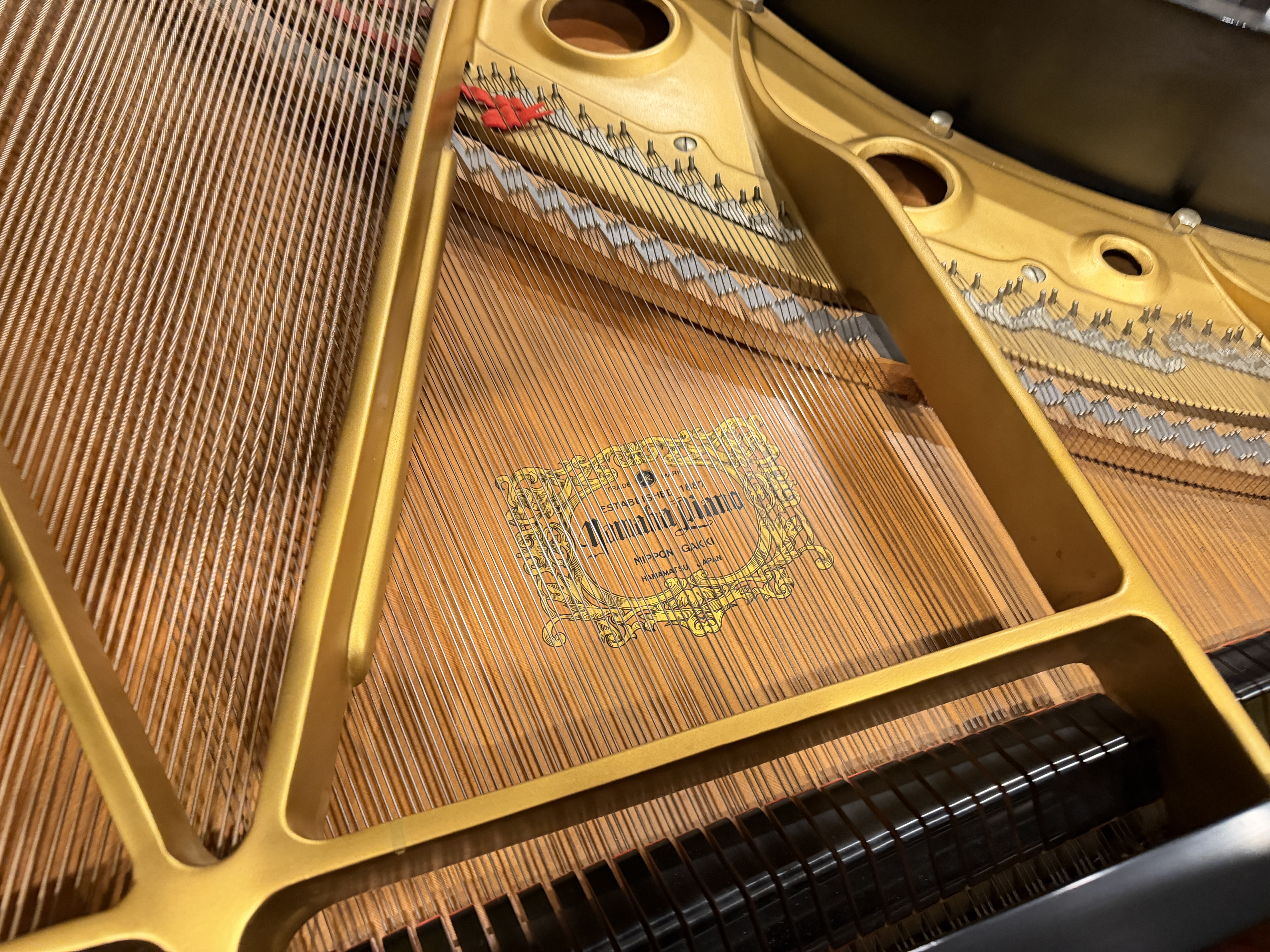 Yamaha C3 Grand Piano in Ebony – Gallery image – Roberts Pianos Houston