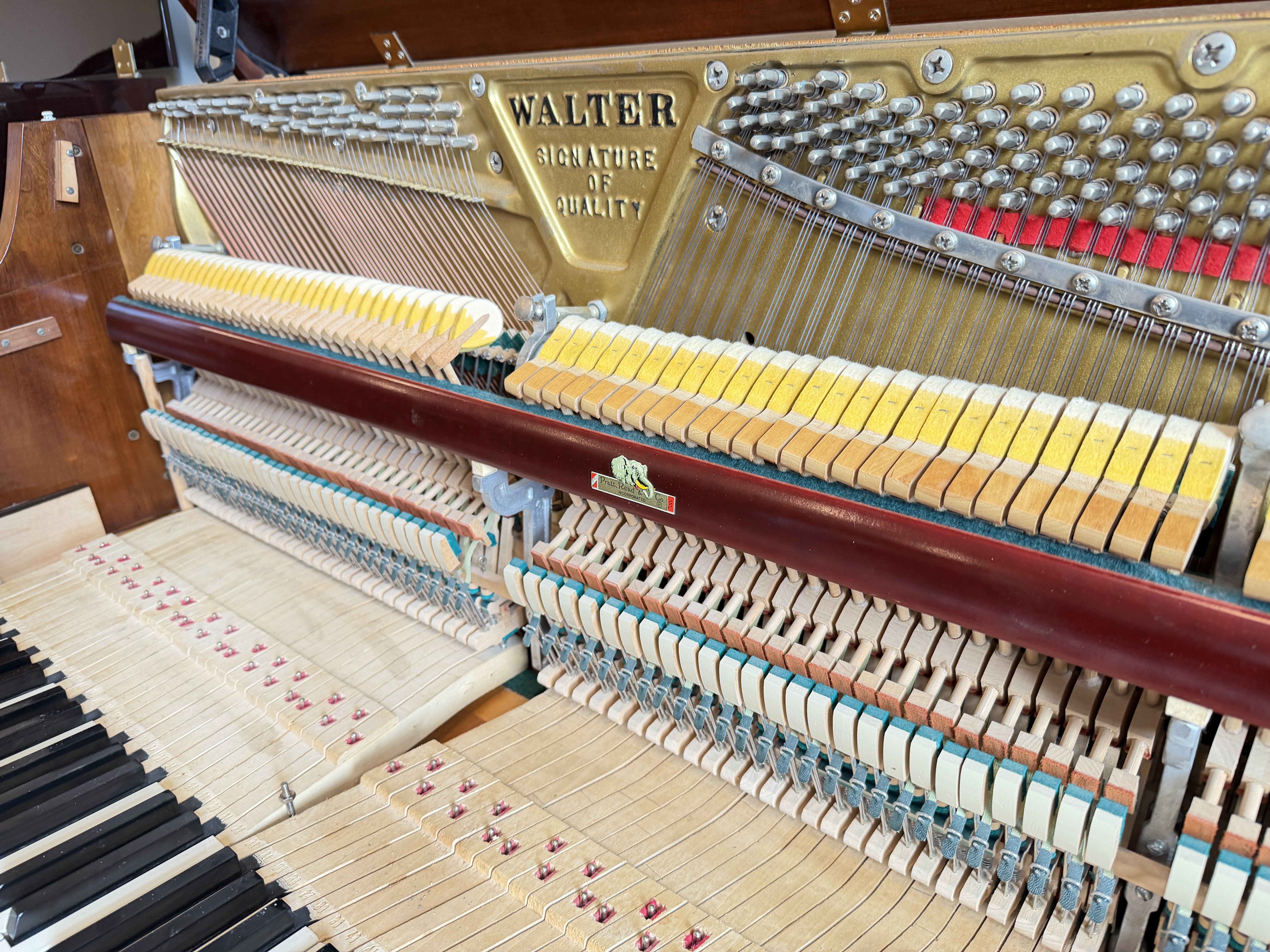 Charles Walter Kelly in Mahogany – Gallery image – Roberts Pianos Houston