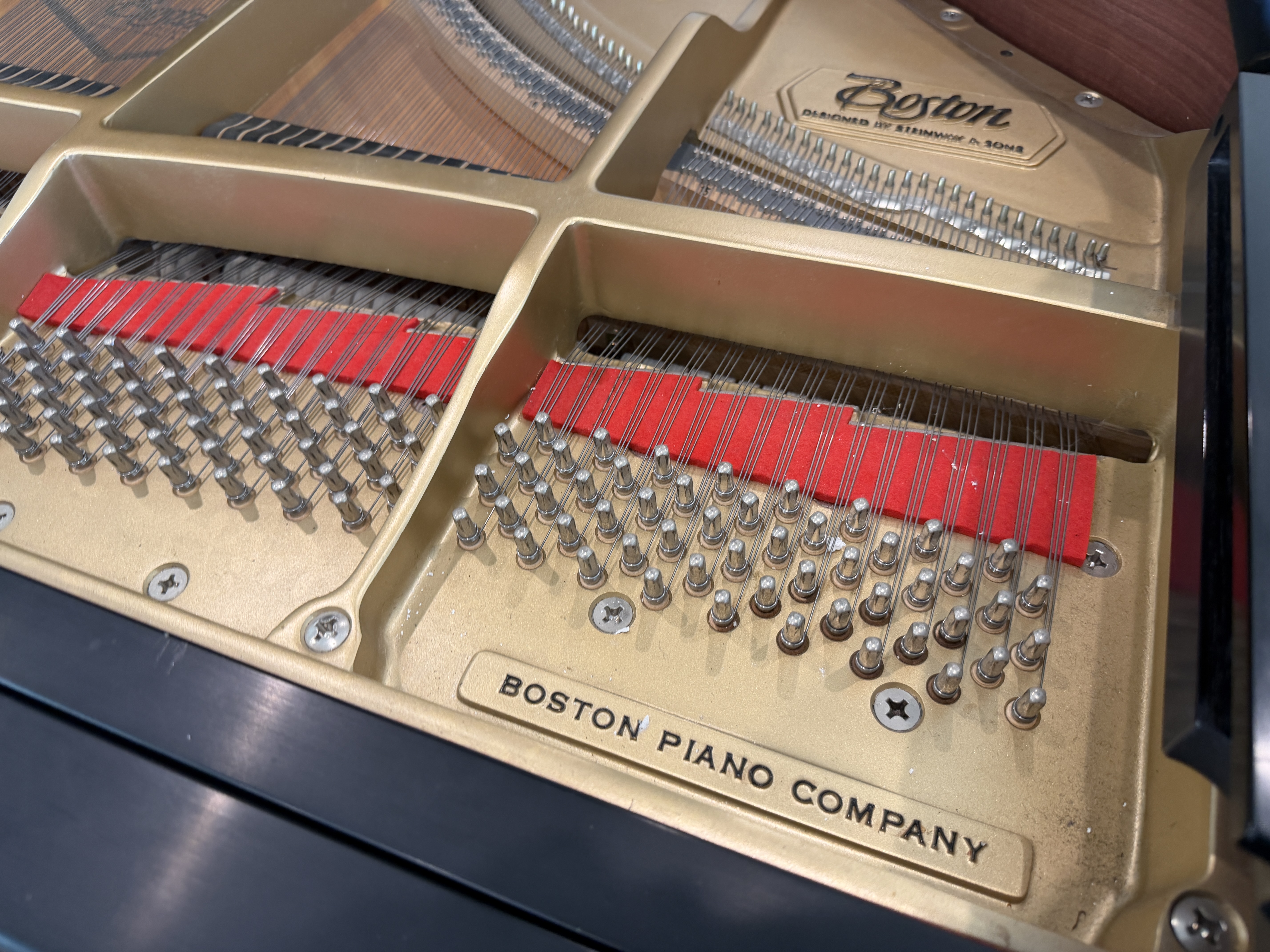 Boston GP 193 Grand Piano in Ebony – Gallery image – Roberts Pianos Houston