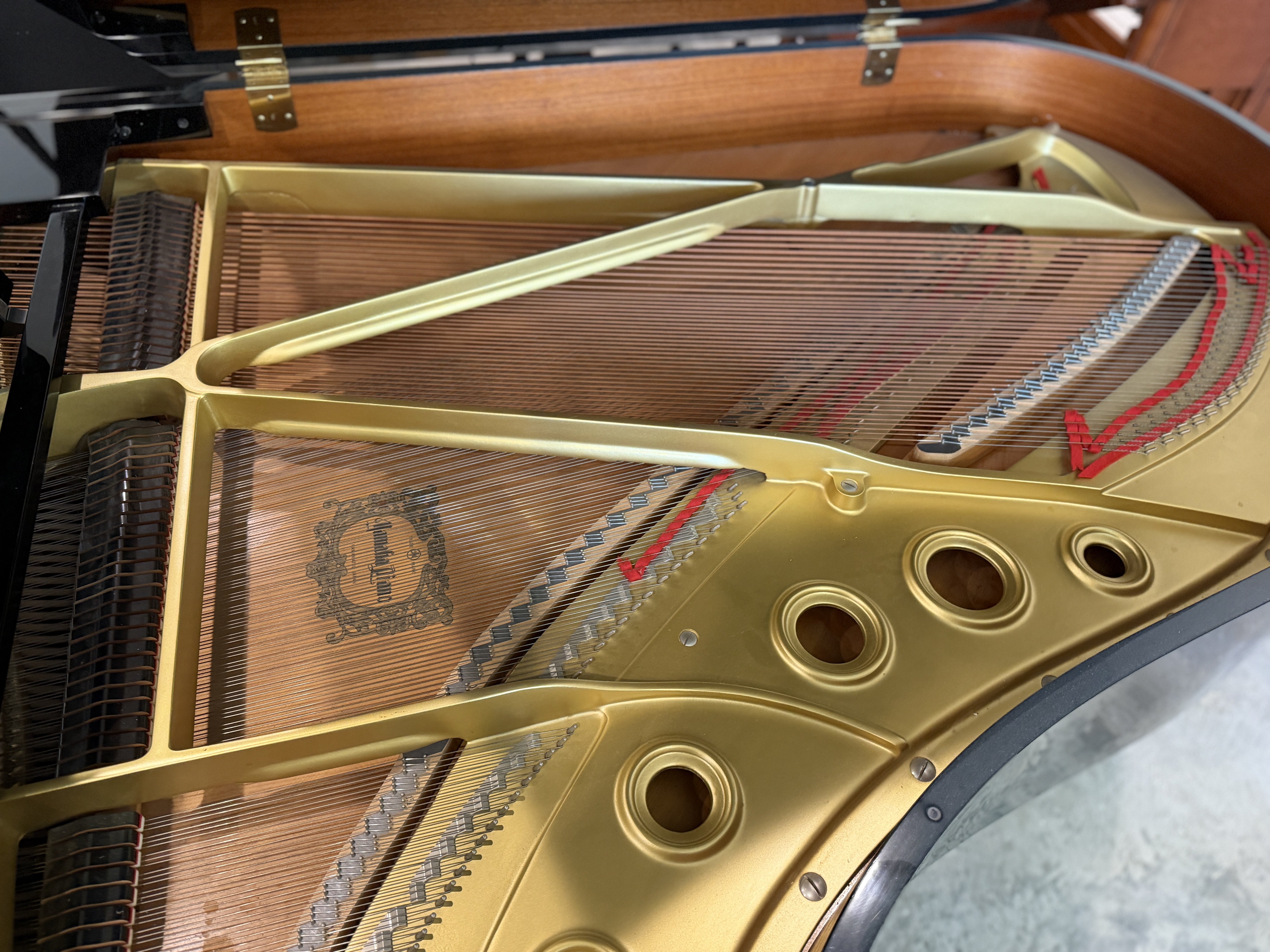 Yamaha C5 Grand Piano in Polished Ebony – Gallery image – Roberts Pianos Houston